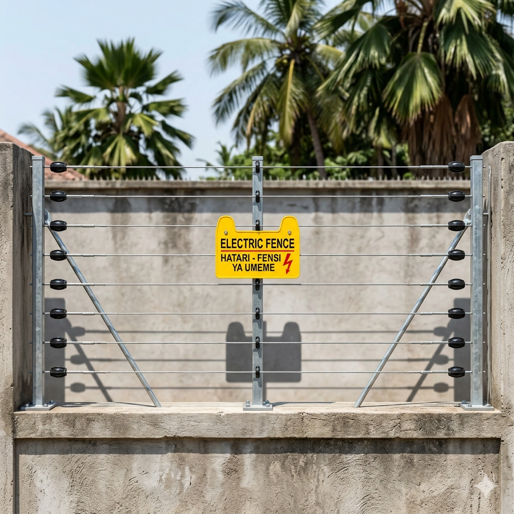 Electric Fence Installation by Let's Be True Supply Ltd Mombasa
